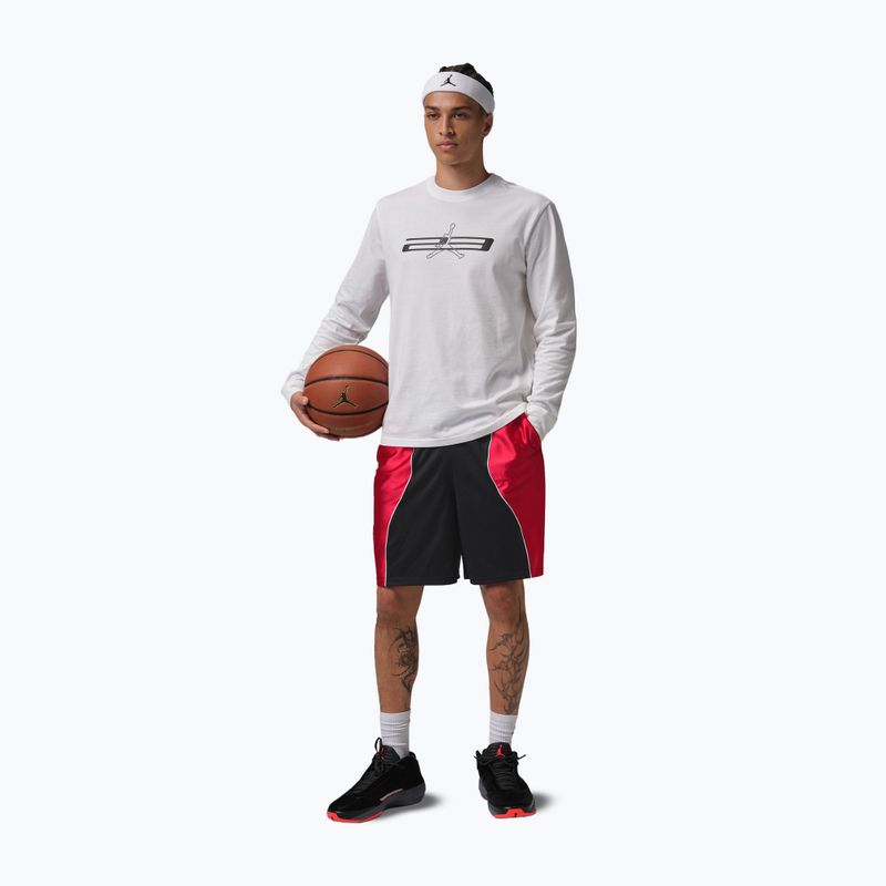 Pantaloni scurți de baschet pentru bărbați Nike Jordan Sport black/white/gym red 2