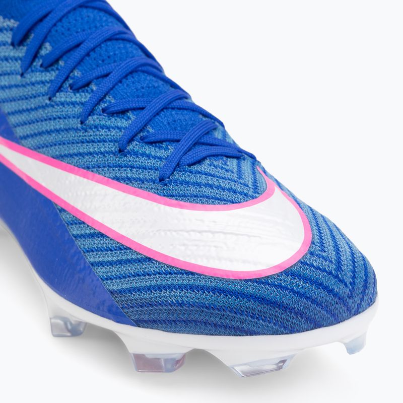 Încălțăminte de fotbal pentru bărbați Nike Mercurial Superfly 10 Elite FG racer blue/white 7