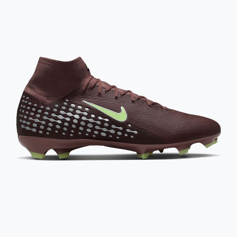 Încălțăminte de fotbal pentru bărbați Nike Zoom Superfly 10 Pro Kylian Mbappe FG plum eclipse/metallic silver