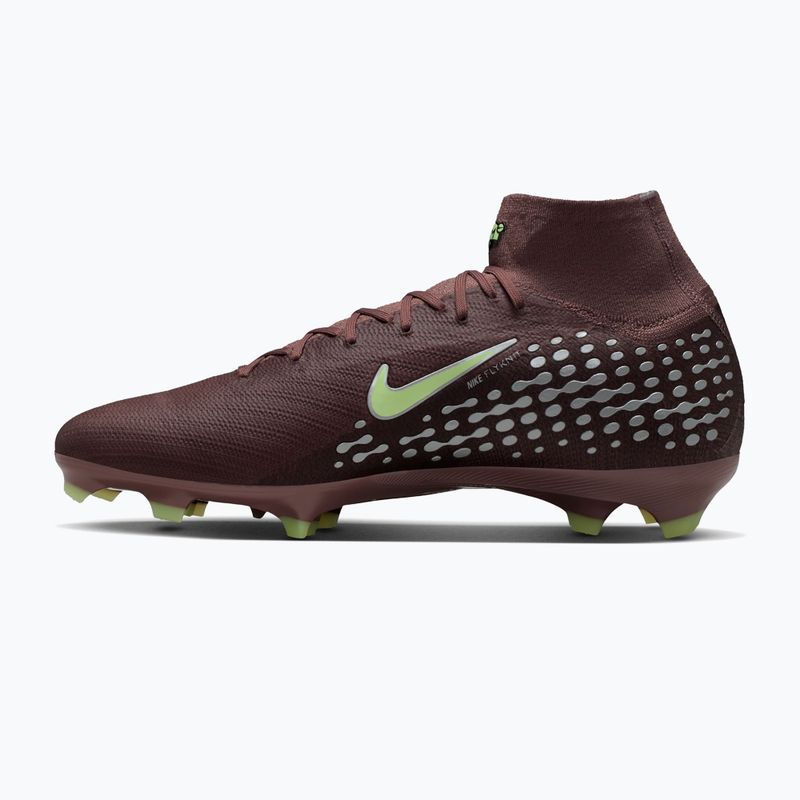 Încălțăminte de fotbal pentru bărbați Nike Zoom Superfly 10 Pro Kylian Mbappe FG plum eclipse/metallic silver 2