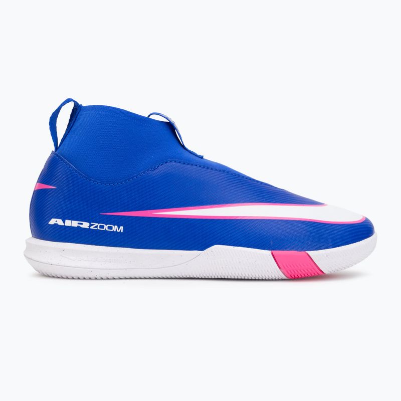 Încălțăminte de fotbal pentru copii Nike Mercurial Superfly 10 Academy IC racer blue/white 2