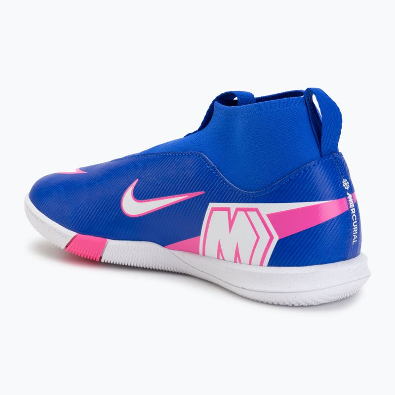 Încălțăminte de fotbal pentru copii Nike Mercurial Superfly 10 Academy IC racer blue/white 3