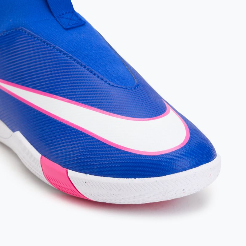 Încălțăminte de fotbal pentru copii Nike Mercurial Superfly 10 Academy IC racer blue/white 7