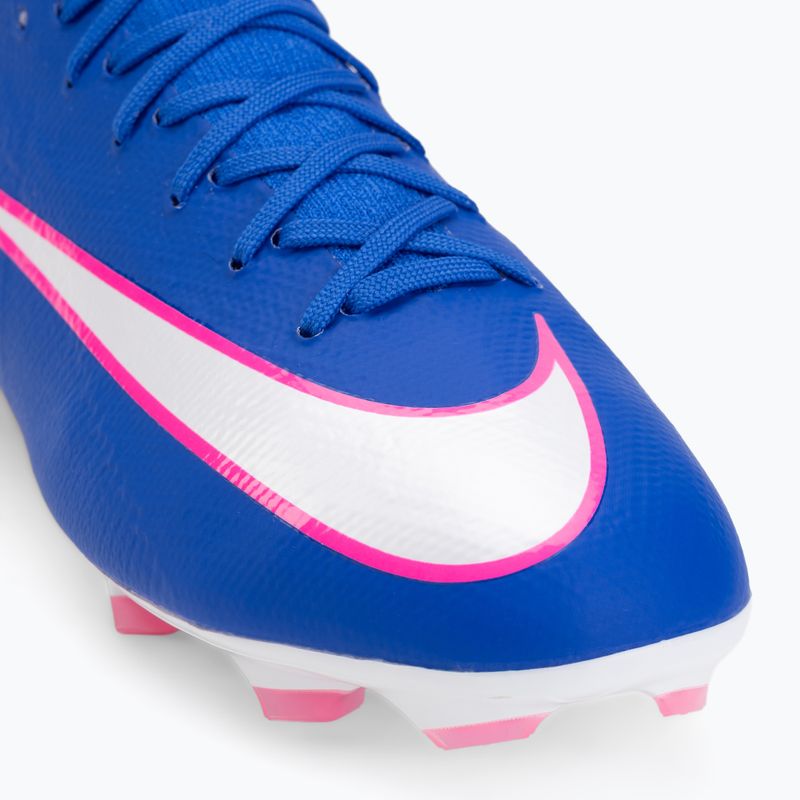 Încălțăminte de fotbal pentru copii Nike Jr. Mercurial Vapor 16 Pro FG racer blue/white 7