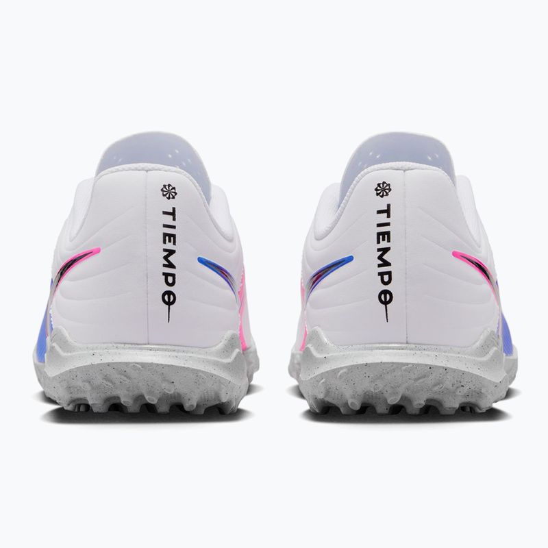 Încălțăminte de fotbal pentru copii Nike Tiempo Maestro Club Jr TF white/racer blue/pink blast/black 11