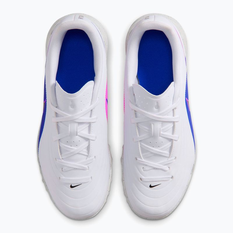 Încălțăminte de fotbal pentru copii Nike Tiempo Maestro Club Jr TF white/racer blue/pink blast/black 13
