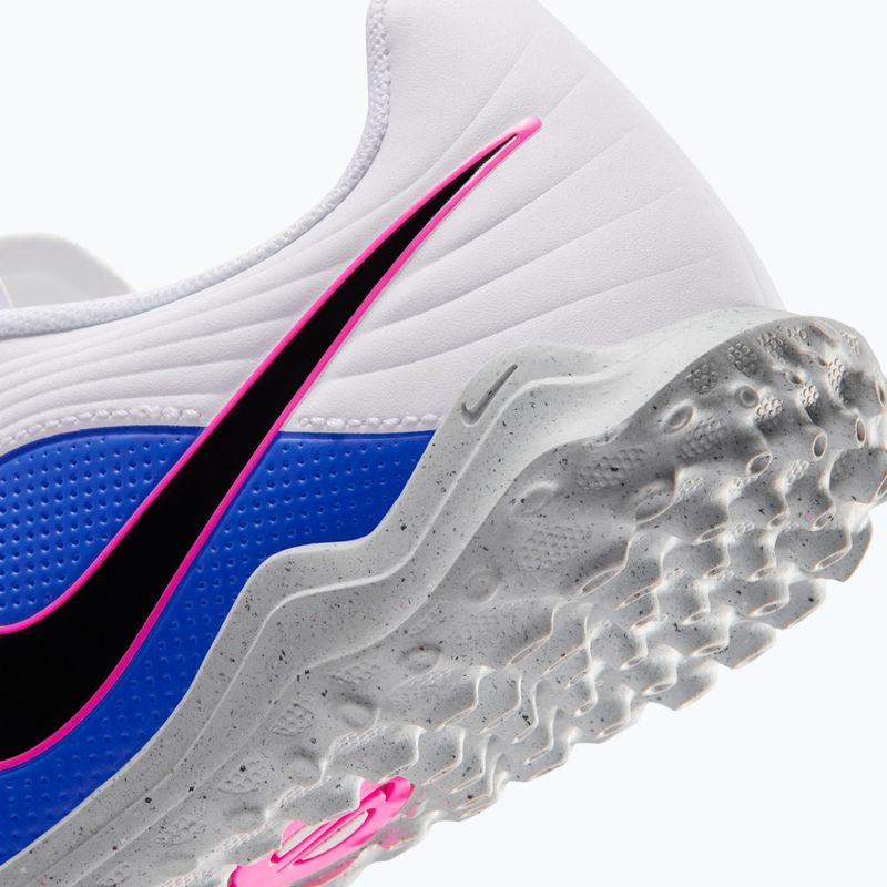 Încălțăminte de fotbal pentru copii Nike Tiempo Maestro Club Jr TF white/racer blue/pink blast/black 15