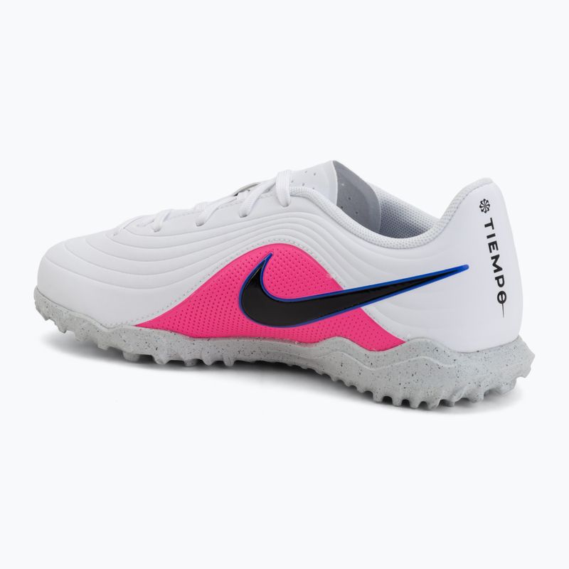 Încălțăminte de fotbal pentru copii Nike Tiempo Maestro Club Jr TF white/racer blue/pink blast/black 3