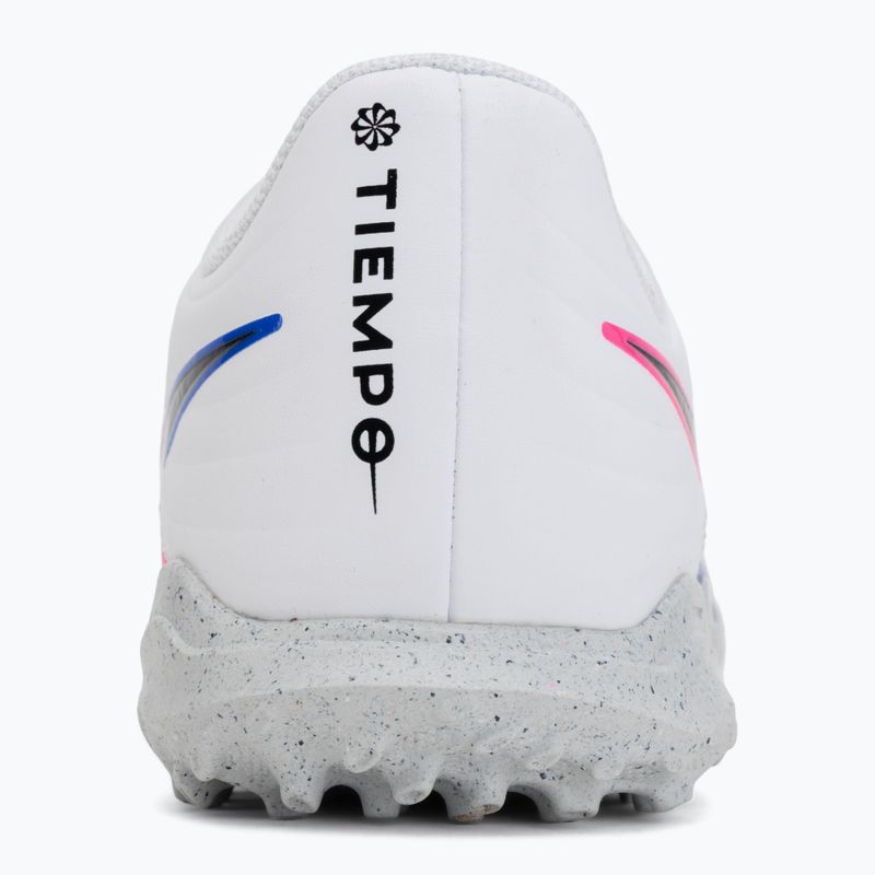 Încălțăminte de fotbal pentru copii Nike Tiempo Maestro Club Jr TF white/racer blue/pink blast/black 6