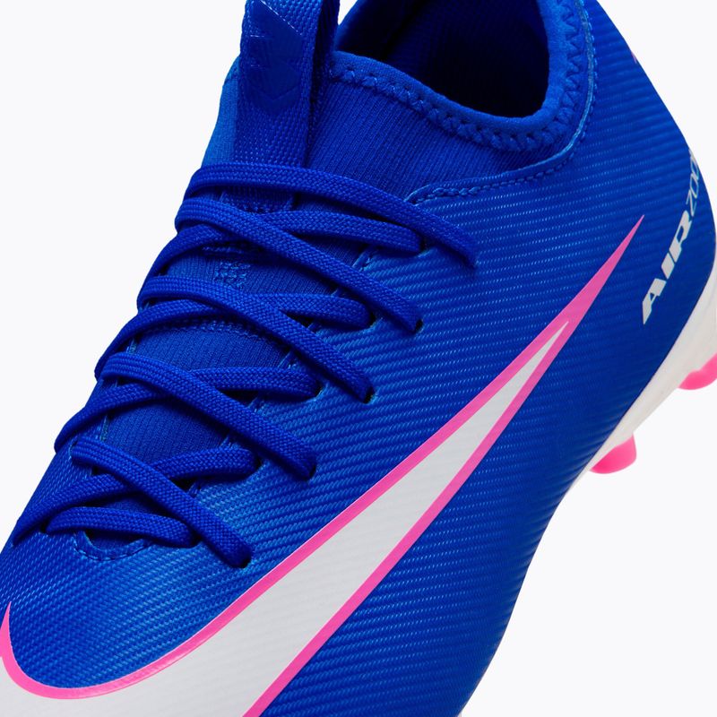 Ghete de fotbal pentru copii Nike Mercurial Vapor 16 Academy FG/MG racer blue/white 9