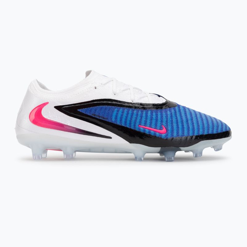 Ghete de fotbal pentru bărbați Nike Phantom 6 Low Elite AG-Pro racer blue/white/pink blast 2