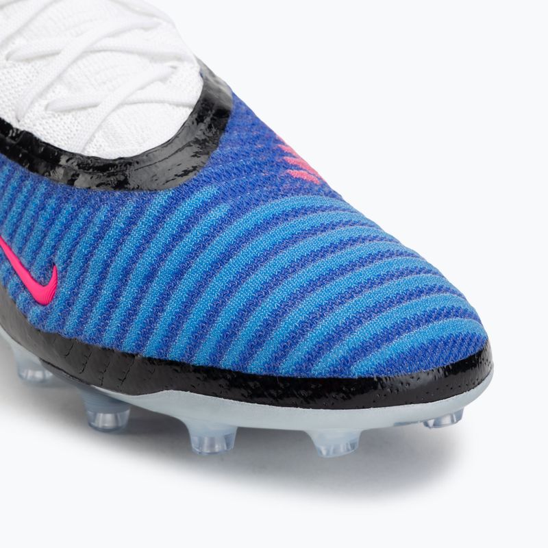 Ghete de fotbal pentru bărbați Nike Phantom 6 Low Elite AG-Pro racer blue/white/pink blast 7