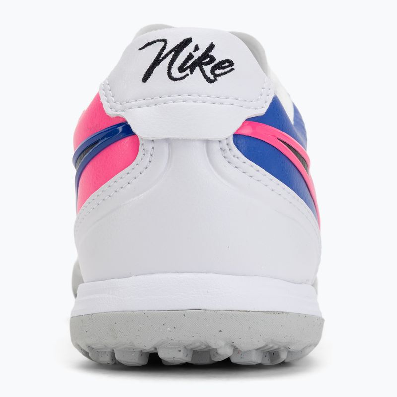Încălțăminte de fotbal pentru bărbați Nike Tiempo Ligera Pro TF white/racer blue/pink blast/black 6