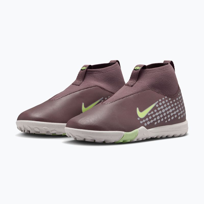 Încălțăminte de fotbal pentru copii Nike Zoom Superfly 10 Academy Kylian Mbappe TF plum eclipse/metallic silver 3
