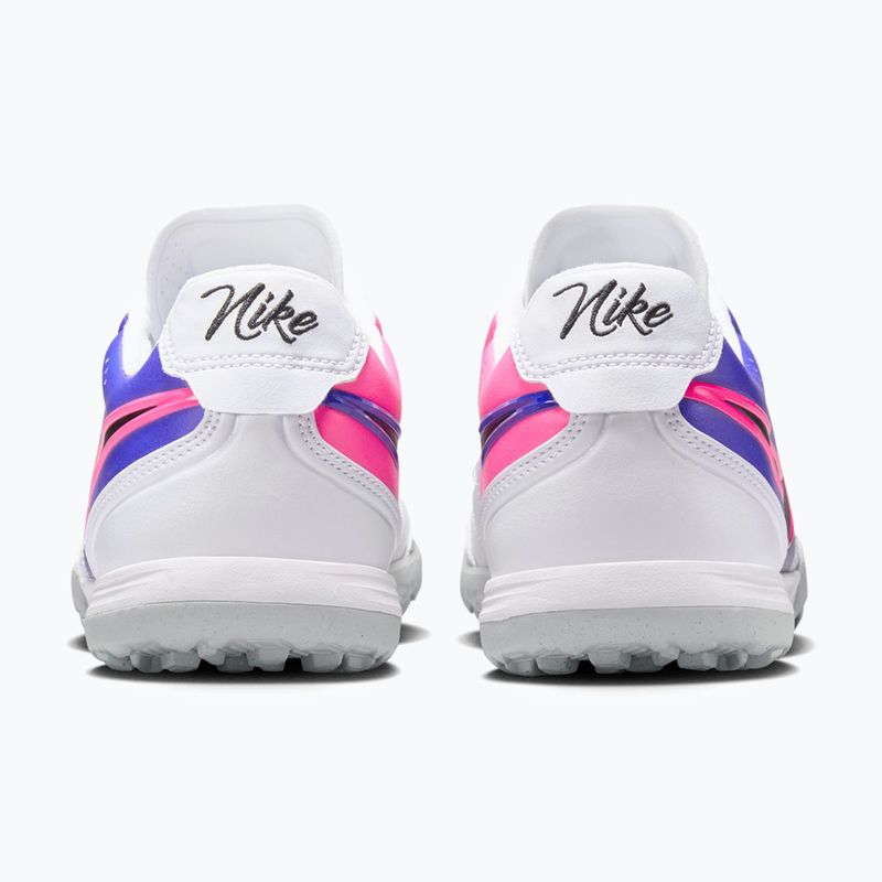 Încălțăminte de fotbal pentru bărbați Nike Tiempo Ligera Pro TF white/racer blue/pink blast/black 11