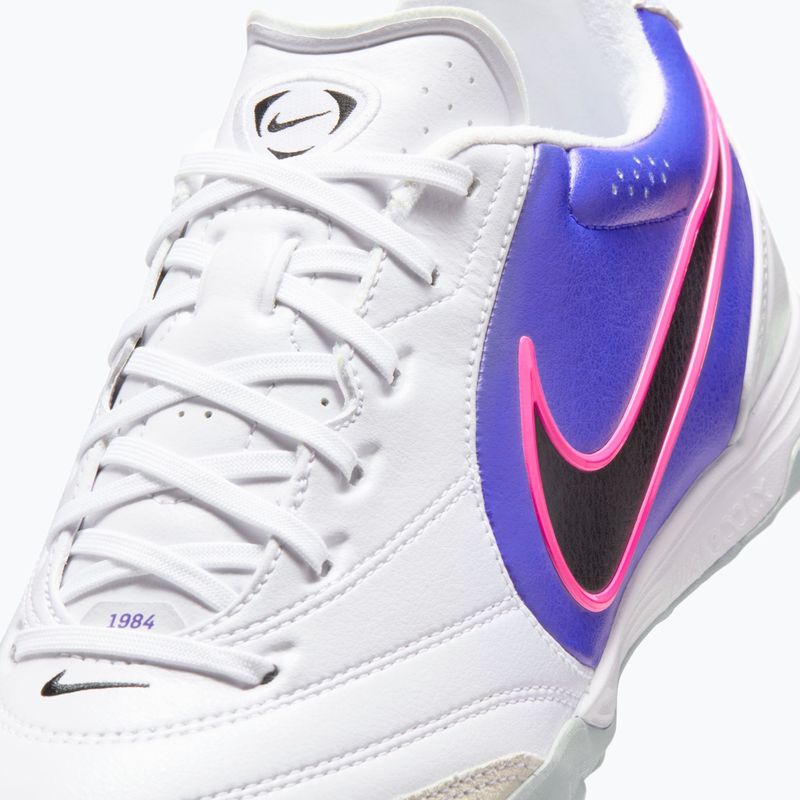 Încălțăminte de fotbal pentru bărbați Nike Tiempo Ligera Pro TF white/racer blue/pink blast/black 14