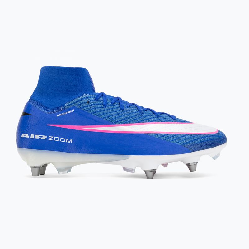 Încălțăminte de fotbal pentru bărbați Nike Mercurial Superfly 10 Elite SG-Pro racer blue/white 2