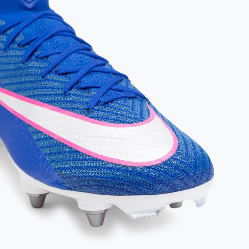 Încălțăminte de fotbal pentru bărbați Nike Mercurial Superfly 10 Elite SG-Pro racer blue/white 7