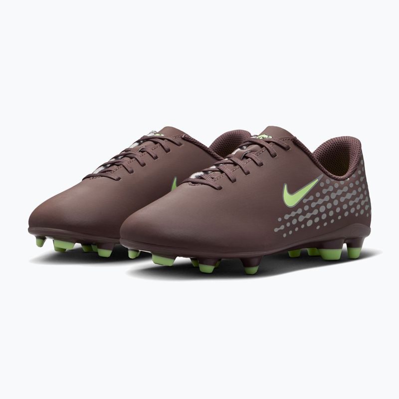 Încălțăminte de fotbal pentru copii Nike Vapor 16 Club Kylian Mbappe FG/MG plum eclipse/metallic silver 3