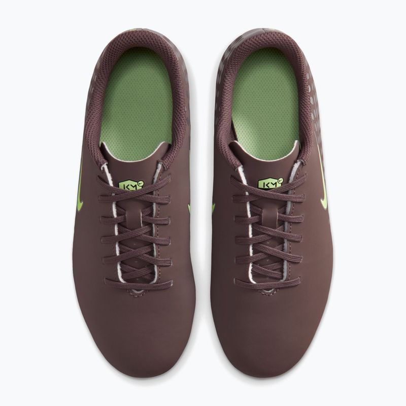 Încălțăminte de fotbal pentru copii Nike Vapor 16 Club Kylian Mbappe FG/MG plum eclipse/metallic silver 5