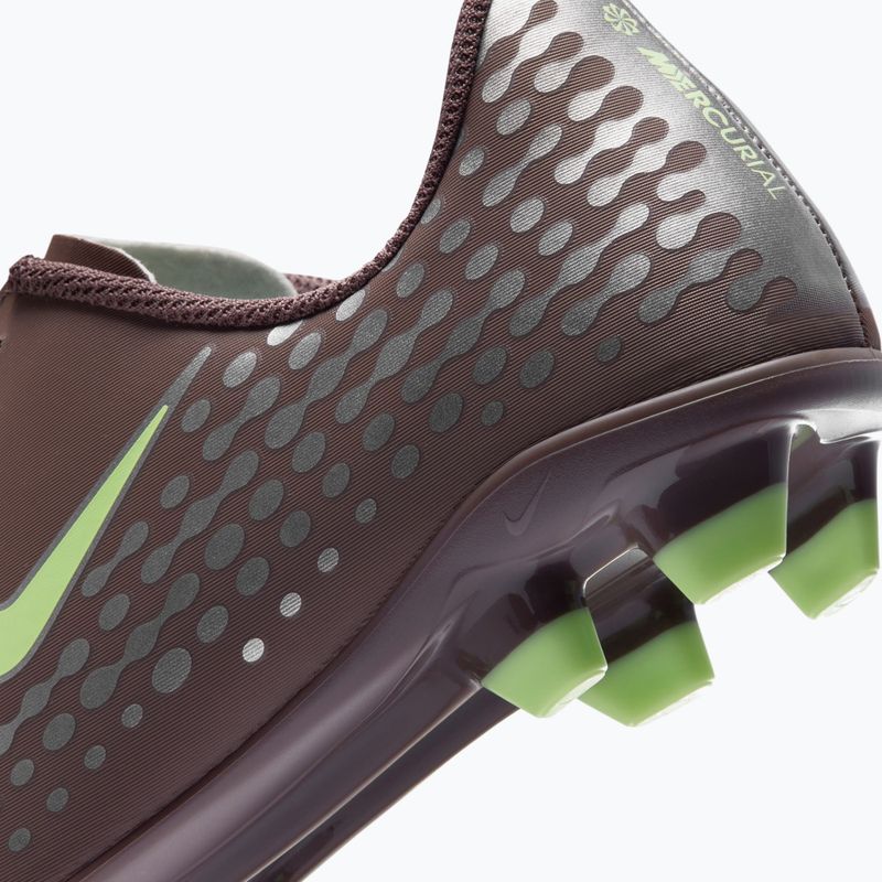 Încălțăminte de fotbal pentru copii Nike Vapor 16 Club Kylian Mbappe FG/MG plum eclipse/metallic silver 8