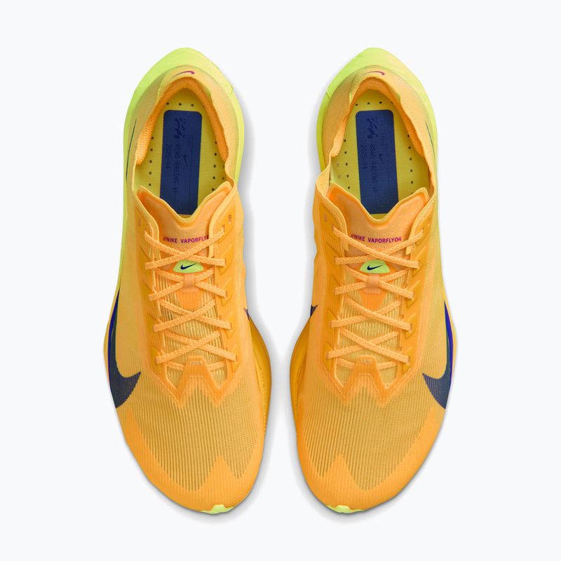 Încălțăminte de alergare pentru bărbați Nike Vaporfly 4 citron pulse/laser orange/indigo burst 7
