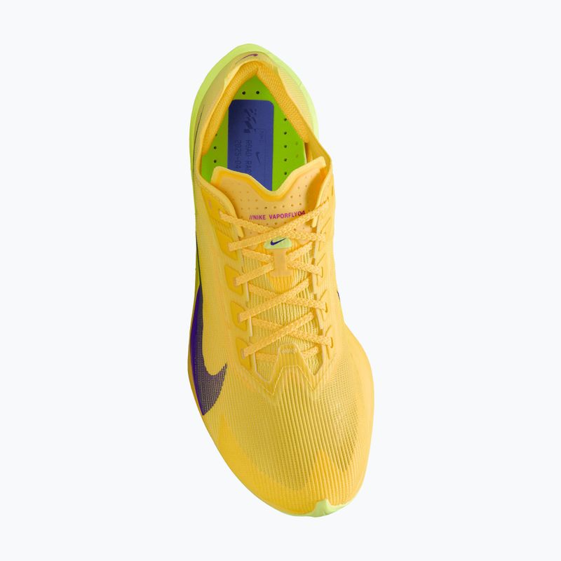 Încălțăminte de alergare pentru femei Nike Vaporfly 4 citron pulse/laser orange/indigo burst 4