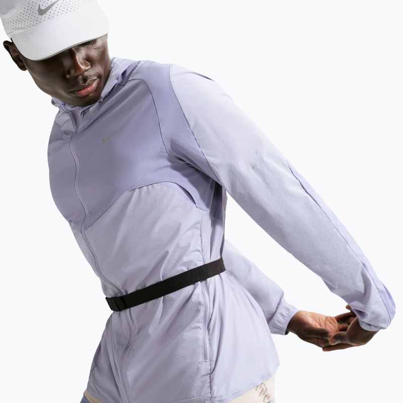 Geacă de alergare pentru bărbați Nike Stride Dri-Fit iron purple/indigo haze 4