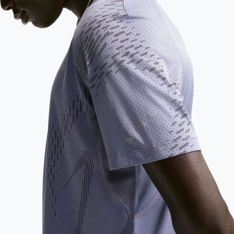 Tricou de alergare pentru bărbați Nike Stride Dri-Fit ADV iron purple/dark raisin 6