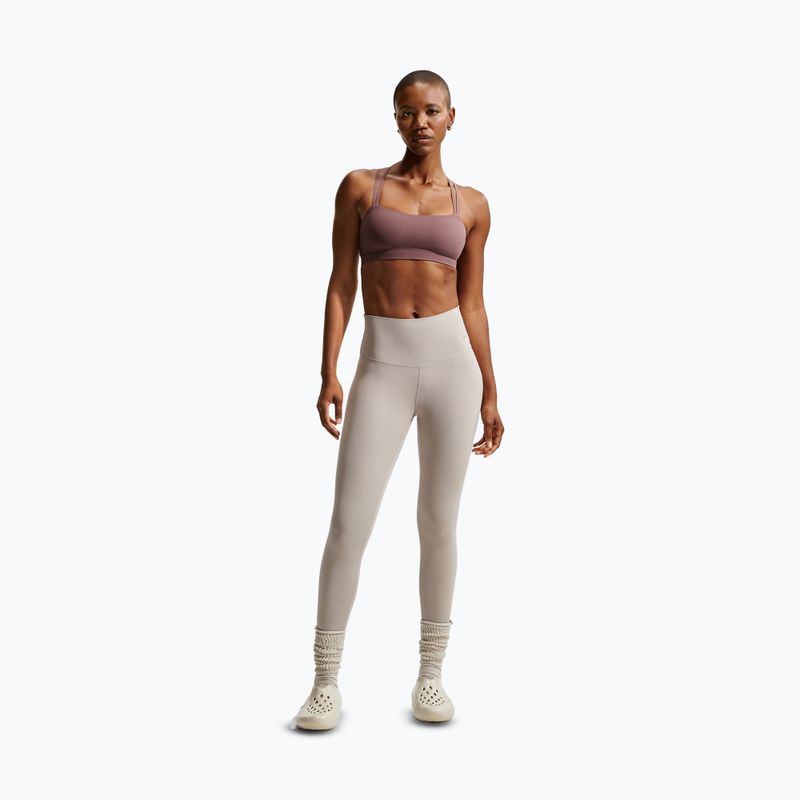 Sutien de antrenament Nike Zenvy Strappy Light-Support tottoo/white 2