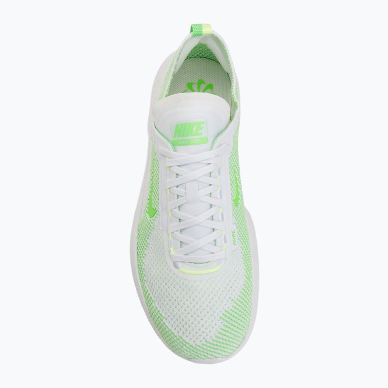 Încălțăminte de antrenament pentru bărbați Nike Free 2025 white/barely volt/green strike 5