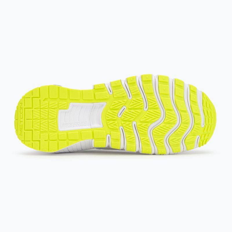 Încălțăminte de antrenament pentru femei Nike Free Metcon 6 white/volt/metallic silver 4