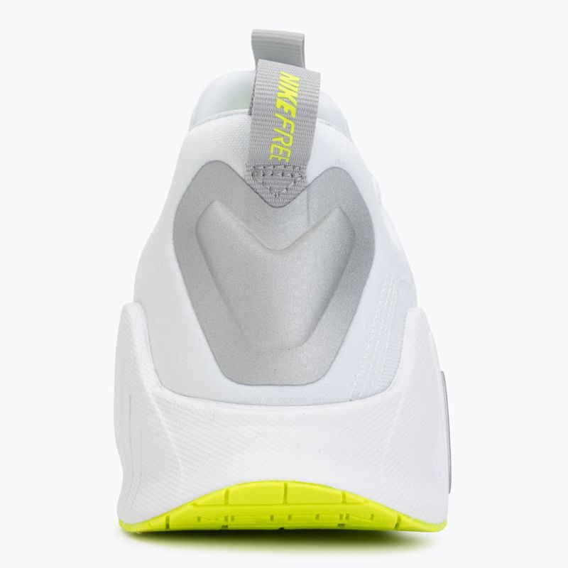Încălțăminte de antrenament pentru femei Nike Free Metcon 6 white/volt/metallic silver 6