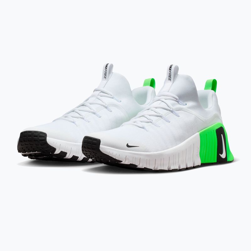 Încălțăminte de antrenament pentru bărbați Nike Free Metcon 6 white/green strike/black/black 3
