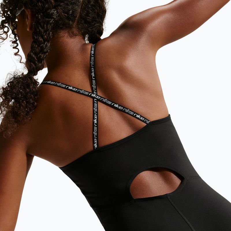 Combinezon pentru copii Nike One Dri-Fit Unitard black/white 5