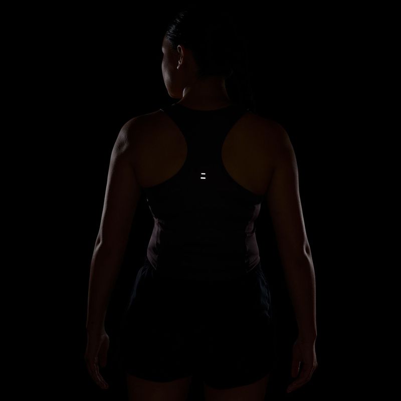 Tricou de alergare pentru femei Nike Swoosh Run Dri-Fit tattoo/black/white 4