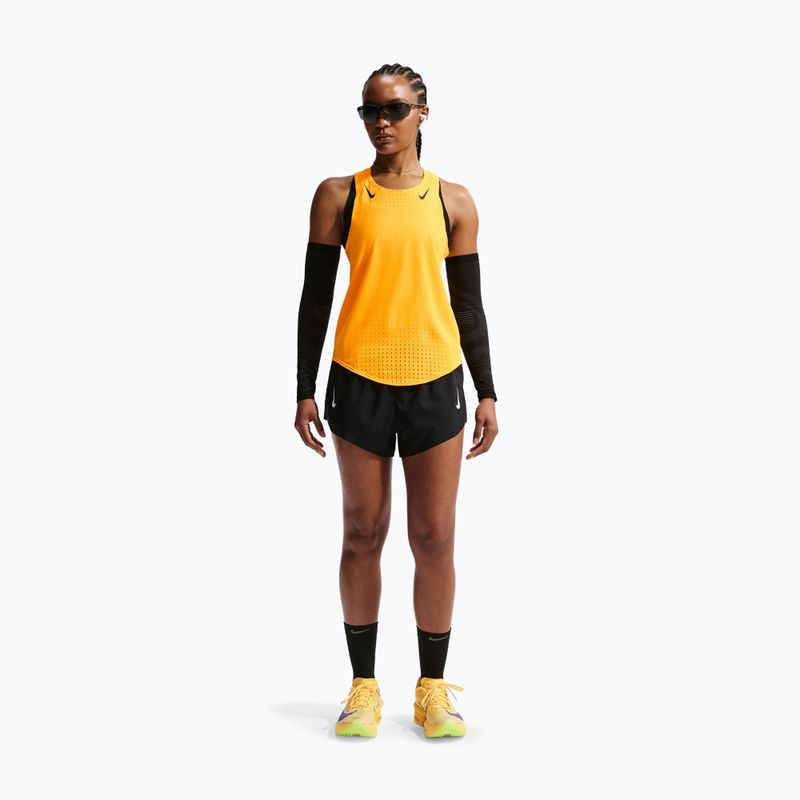 Pantaloni scurți de alergare pentru femei Nike AeroSwift ADV Brief-Lined 3" black/white/white 2