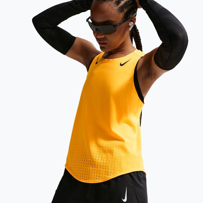 Pantaloni scurți de alergare pentru femei Nike AeroSwift ADV Brief-Lined 3" black/white/white 5