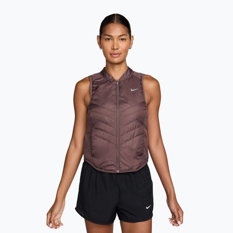 Vestă pentru femei Nike Tempo Repel Warm tattoo