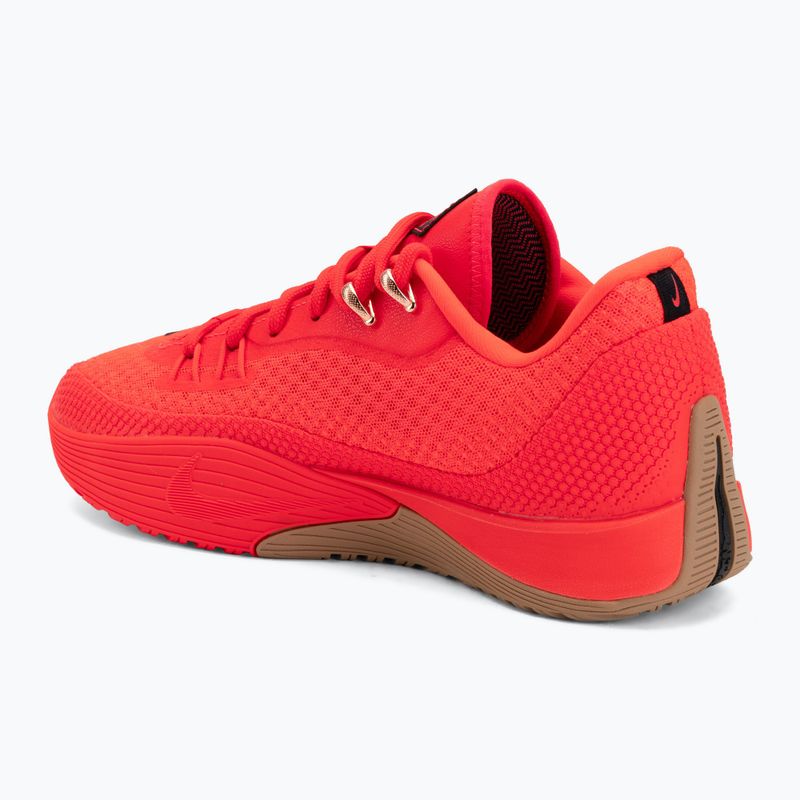 Încălțăminte de baschet pentru bărbați Nike Street Flare bright crimson/gum light brown/black 3