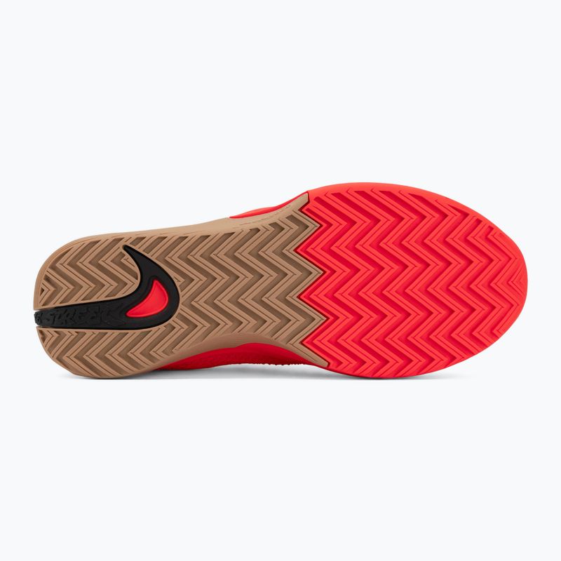 Încălțăminte de baschet pentru bărbați Nike Street Flare bright crimson/gum light brown/black 4