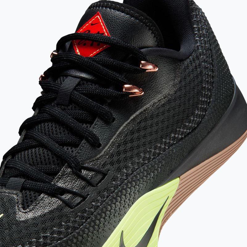 Încălțăminte de baschet pentru bărbați Nike Street Flare black/light lemon twist/desert dust/black 7