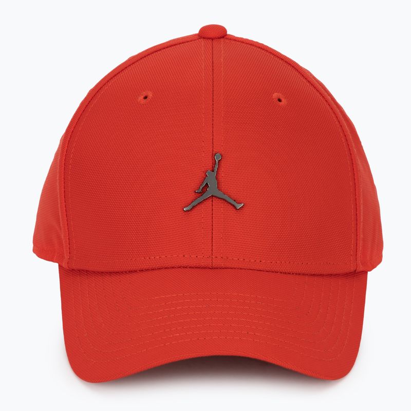 Czapka z daszkiem Nike Jordan Rise Structured Metal Jumpman chile red/r511 2