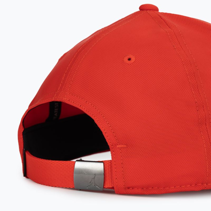 Czapka z daszkiem Nike Jordan Rise Structured Metal Jumpman chile red/r511 4