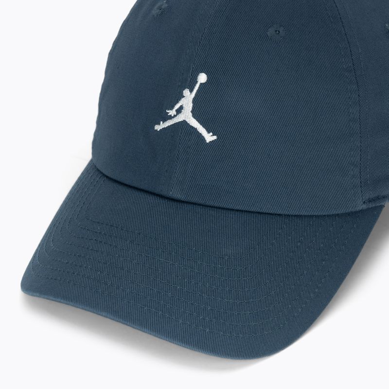 Czapka z daszkiem Nike Jordan Club Unstructured Curved-Bill squadron blue/sail 3