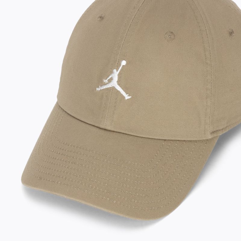 Czapka z daszkiem  Nike Jordan Club Unstructured Curved-Bill khaki/sail 3