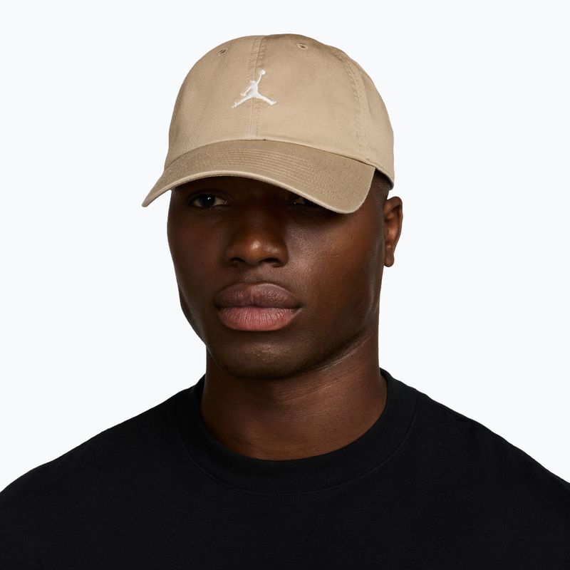 Șapcă  Jordan Club Unstructured Curved-Bill khaki/sail 5