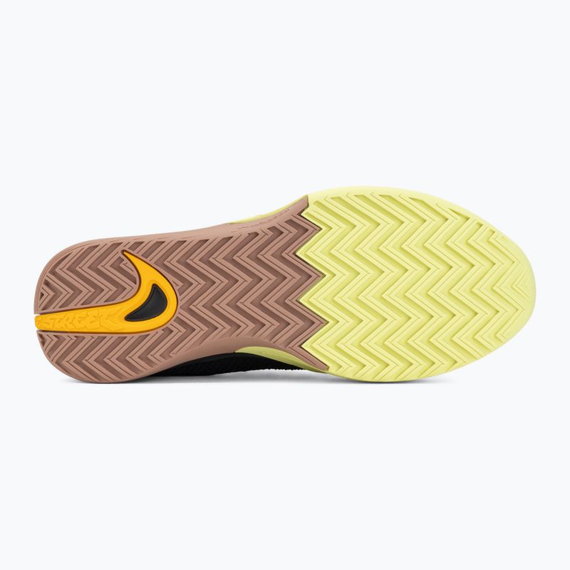 Încălțăminte de baschet pentru bărbați Nike Street Flare black/light lemon twist/desert dust/black 4