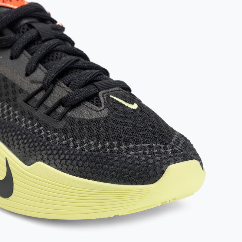 Încălțăminte de baschet pentru bărbați Nike Street Flare black/light lemon twist/desert dust/black 7