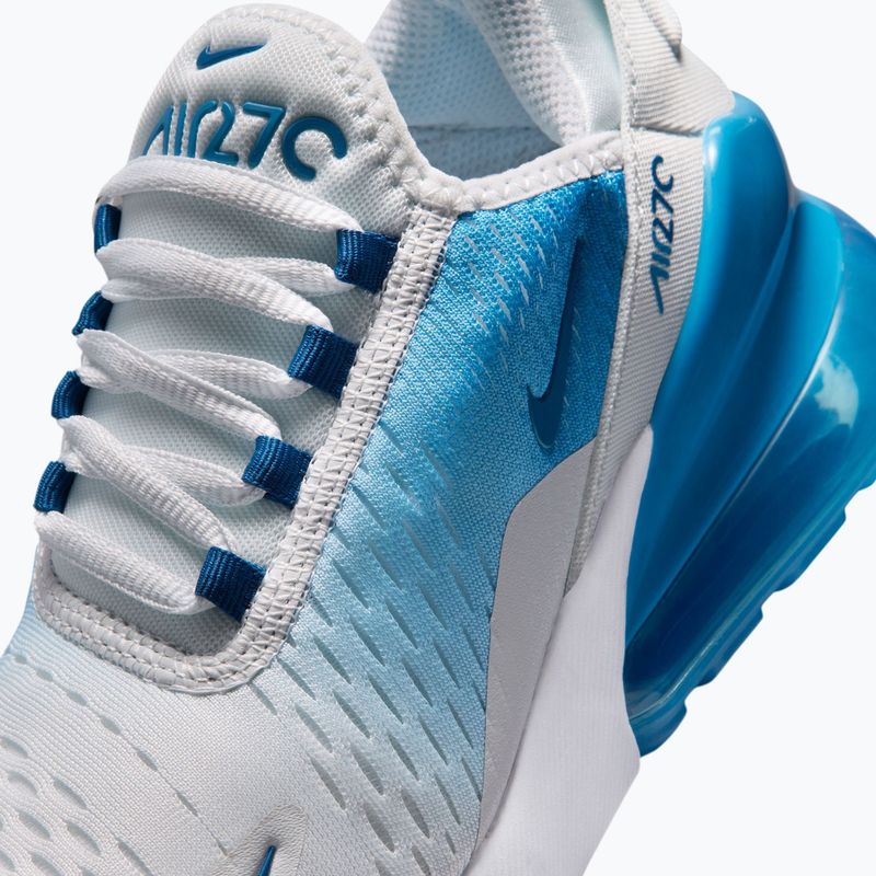 Încălțăminte pentru copii Nike Air Max 270 off white/dutch blue/court blue 8